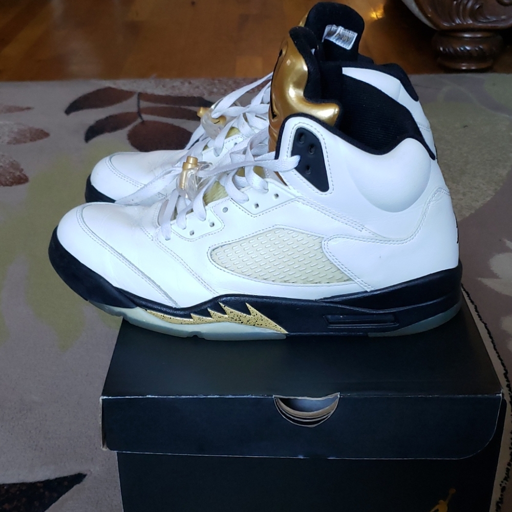 Air Jordan 5 Olympic Gold